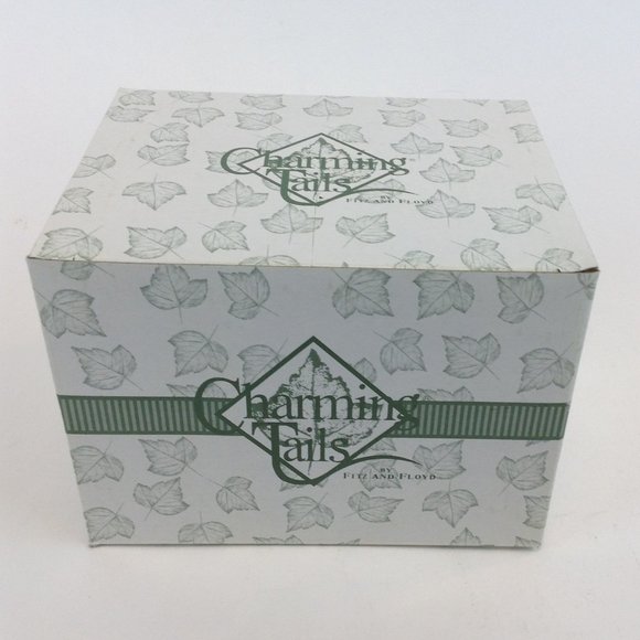 Fitz and Floyd Charming Tails Figurine "Sharing Good Time with Friends" - Picture 12 of 16